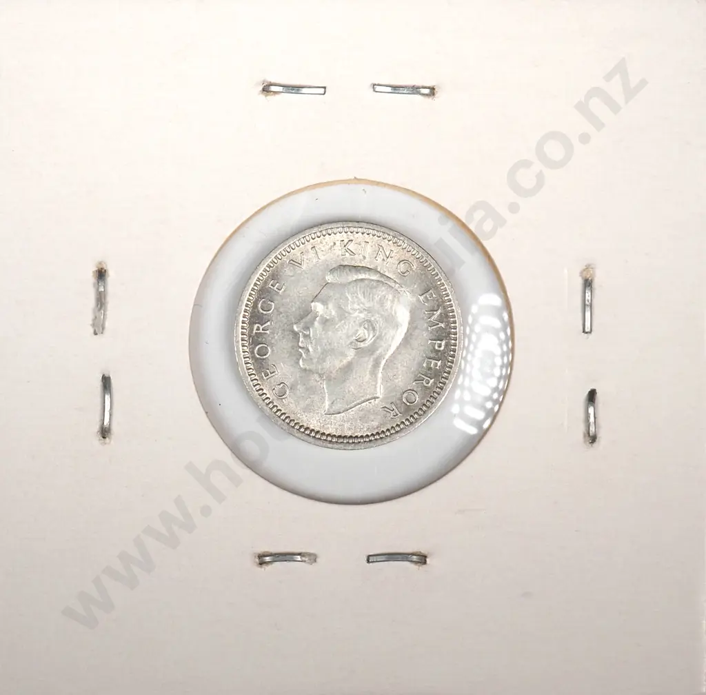 1943 New Zealand Threepence - Better Grade  Image 1++