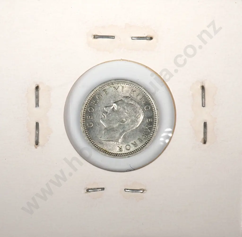 1945 New Zealand Threepence - Better Grade  Image 1++