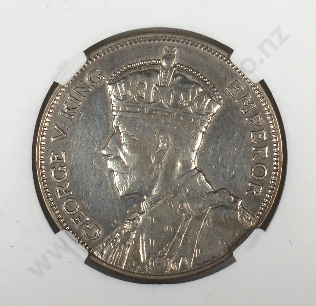 1935 New Zealand Half Crown - Better Grade  Image 1++