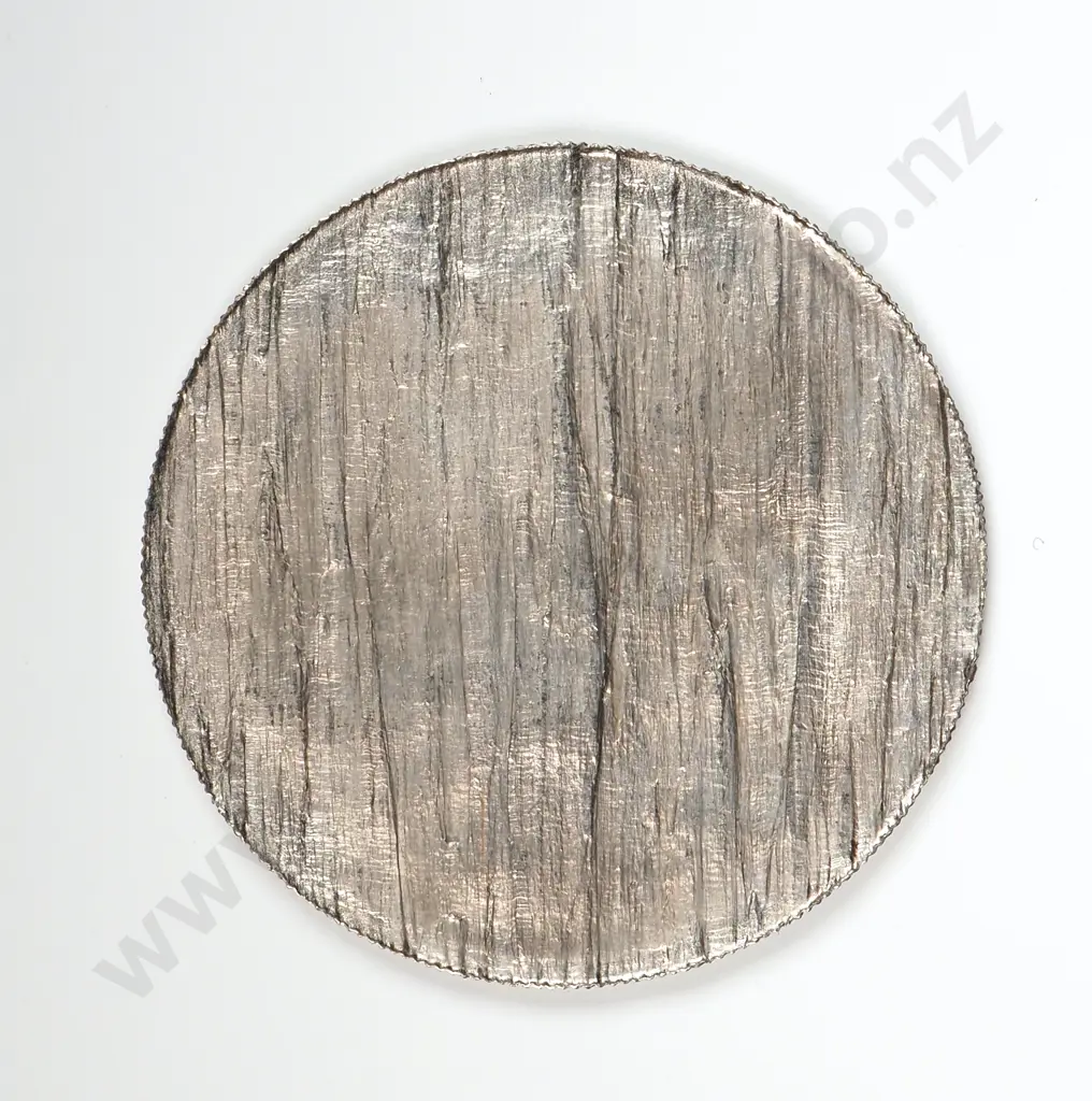 1980 New Zealand 20 Cent Error Coin - Split Planchet - Weight 5.2 Grams Image 1++