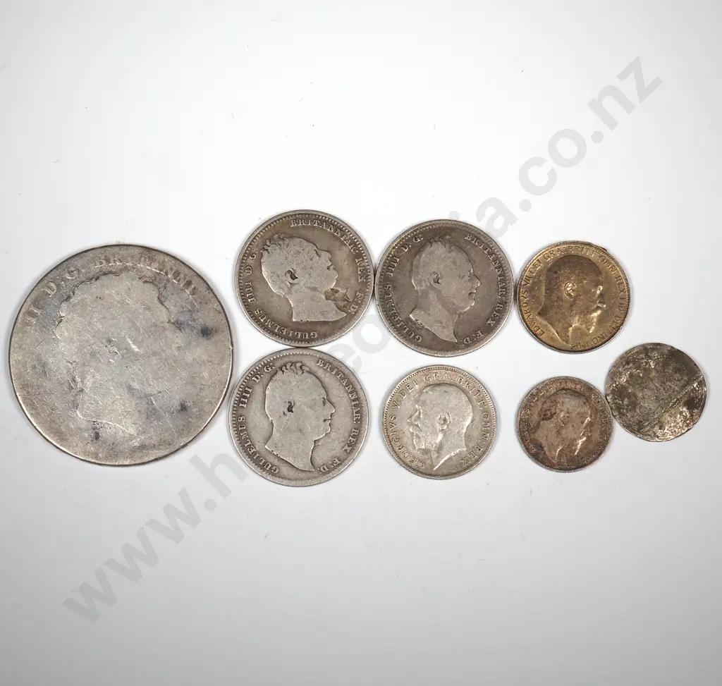 51 Grams of Sterling Silver United Kingdom Coinage  Image 1++