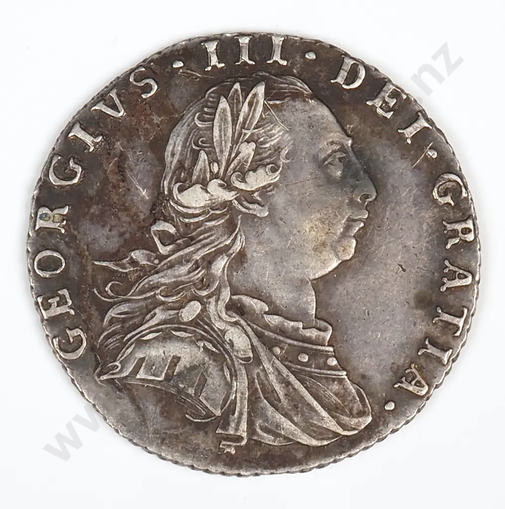 1787 United Kingdom Shilling - Better Grade Image 1++