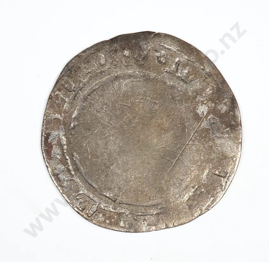 1567 United Kingdom Hammered Sixpence  Image 1++