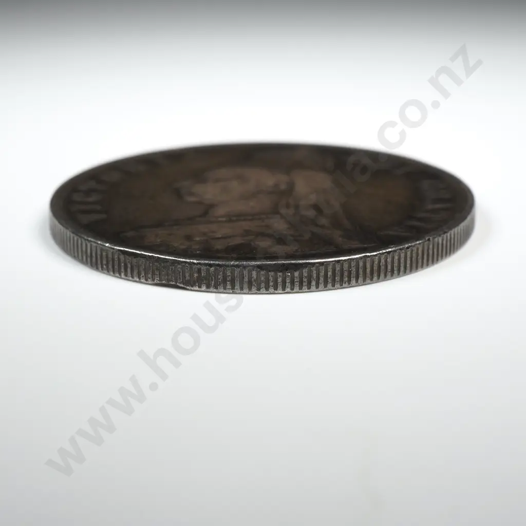 1887 United Kingdom Silver Double Florin Image 1++