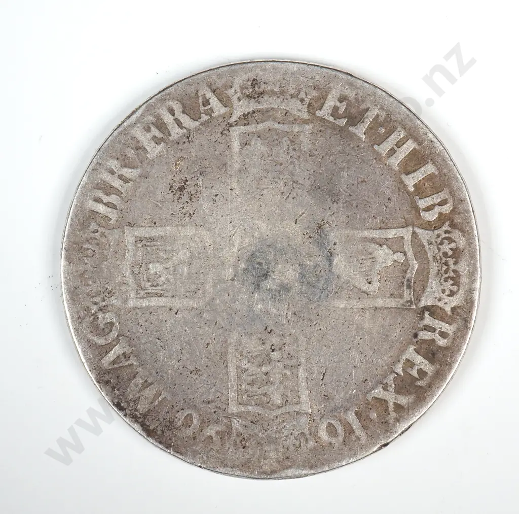1696 United Kingdom Silver Crown  Image 1++