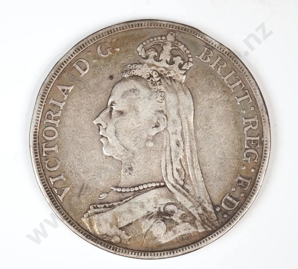 1889 United Kingdom Crown Image 1++