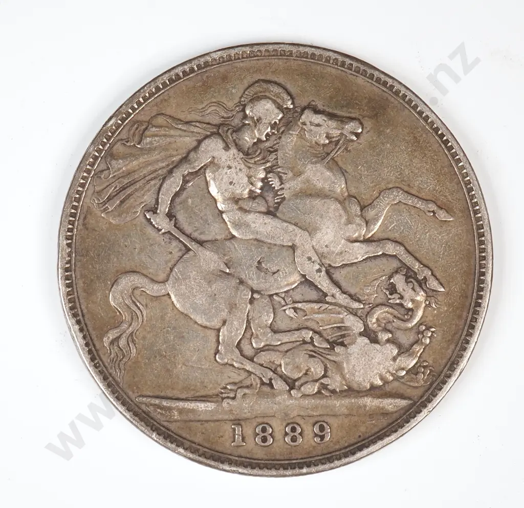 1889 United Kingdom Crown Image 1++