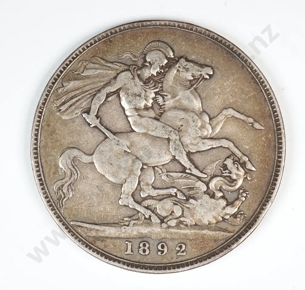 1892 United Kingdom Crown Image 1++