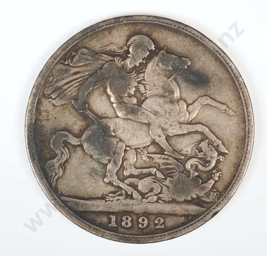1892 United Kingdom Crown Image 1++