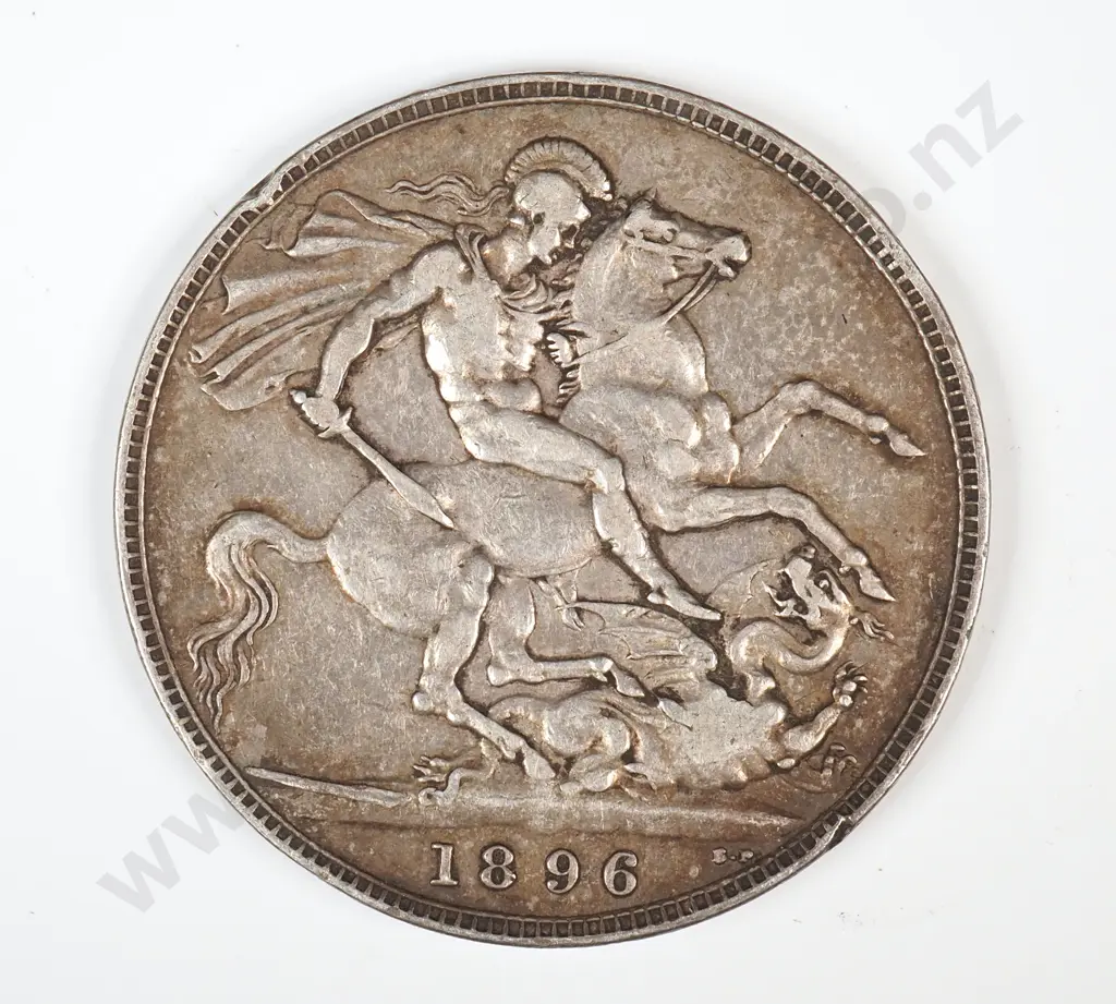 1896 United Kingdom Crown Image 1++