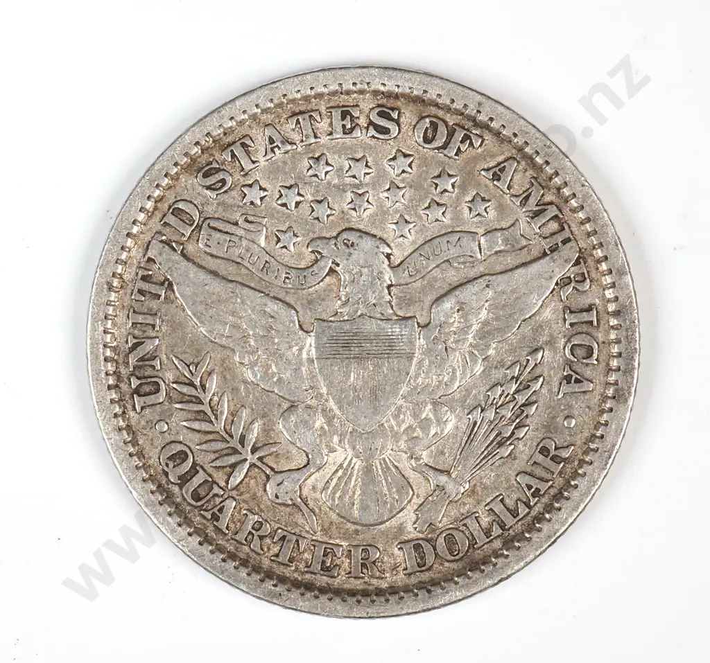 1897 United States of America Quarter  Image 1++
