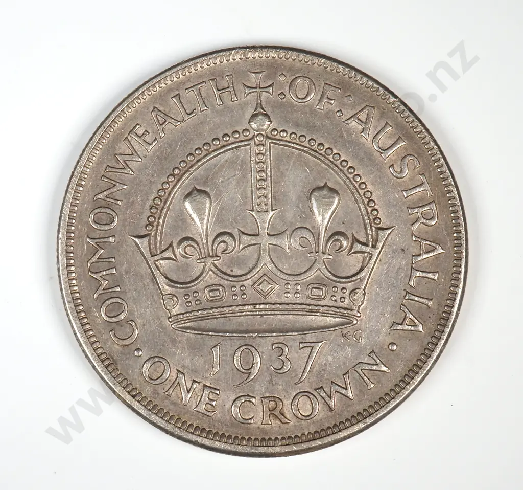 1937 Australian Crown Image 1++
