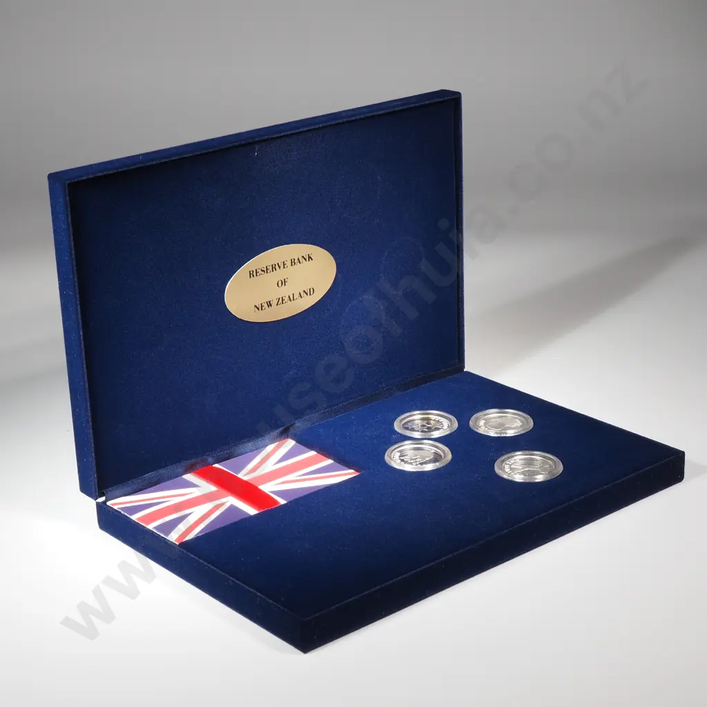 1998 Pride In New Zealand Silver Proof Coin Set  Image 1++