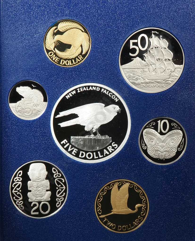 2006 New Zealand Proof Coin Set CV $175 Image 1++