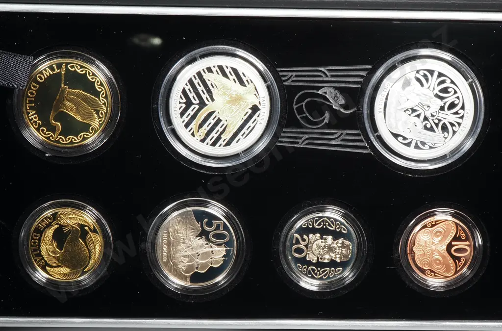 2018 New Zealand Maui And The Fish Currency Coin Set One Ounce Silver Proof CV $175 Image 1++