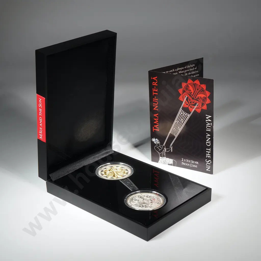 2018 Maui & The Sun Two One Ounce Silver Proof Coins CV $300 Image 1++