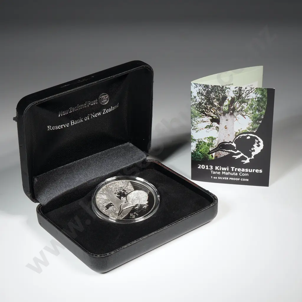 2013 Tane Mahuta One Ounce Silver Proof Coin  Image 1++