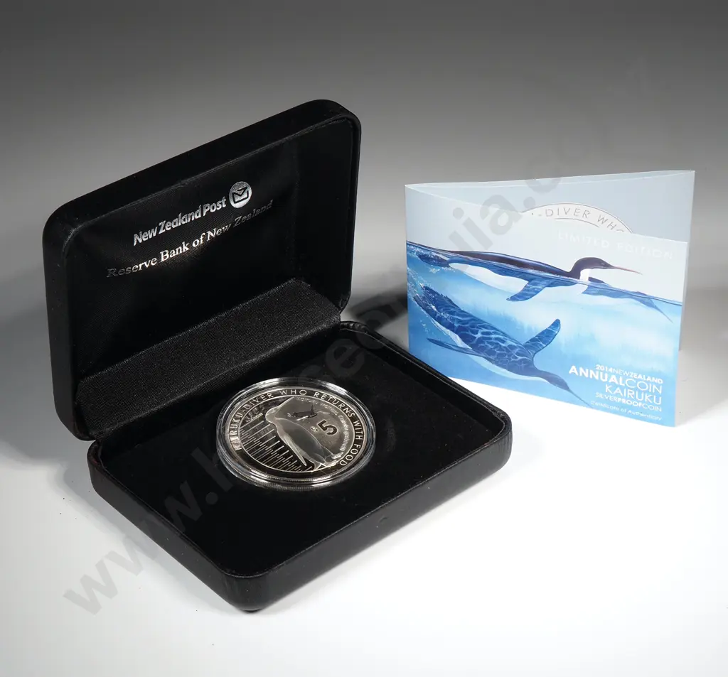 2014 Kairuku One Ounce Silver Proof Coin Image 1++