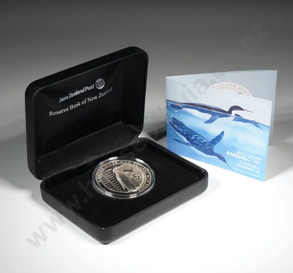 2014 Kairuku One Ounce Silver Proof Coin Image 1++