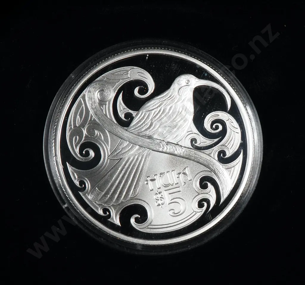 2015 Huia One Ounce Silver Proof Coin CV $175 Image 1++