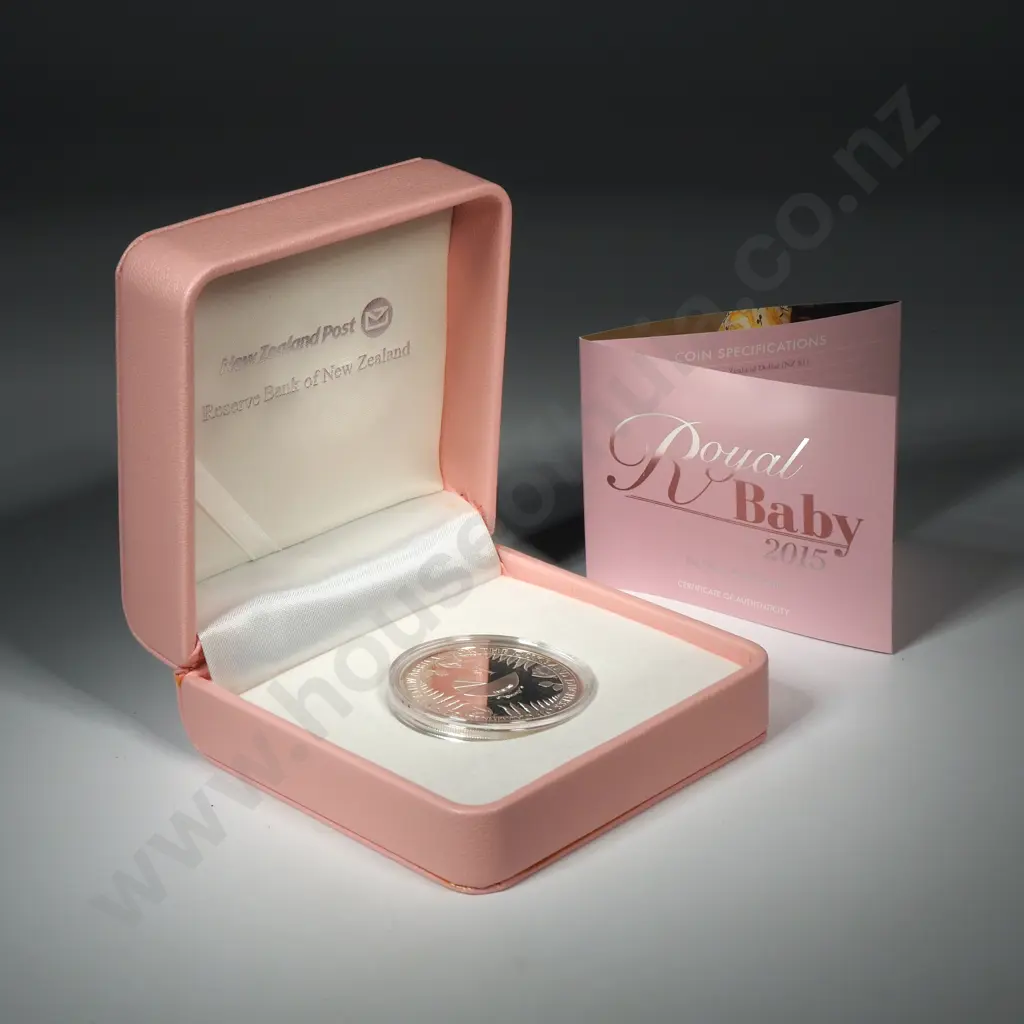 2015 Royal Baby One Ounce Silver Proof Coin CV $250 Image 1++