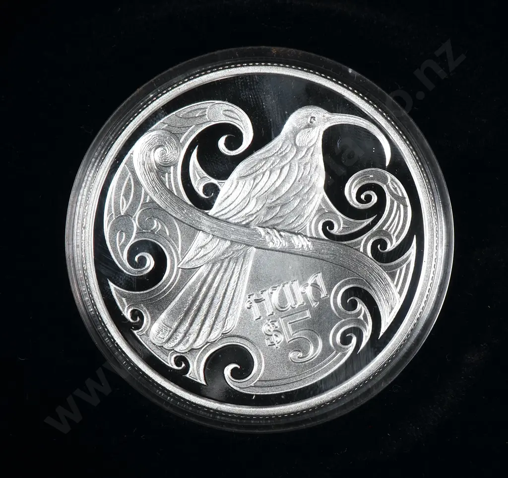 2015 Huia One Ounce Silver Proof Coin CV $175 Image 1++