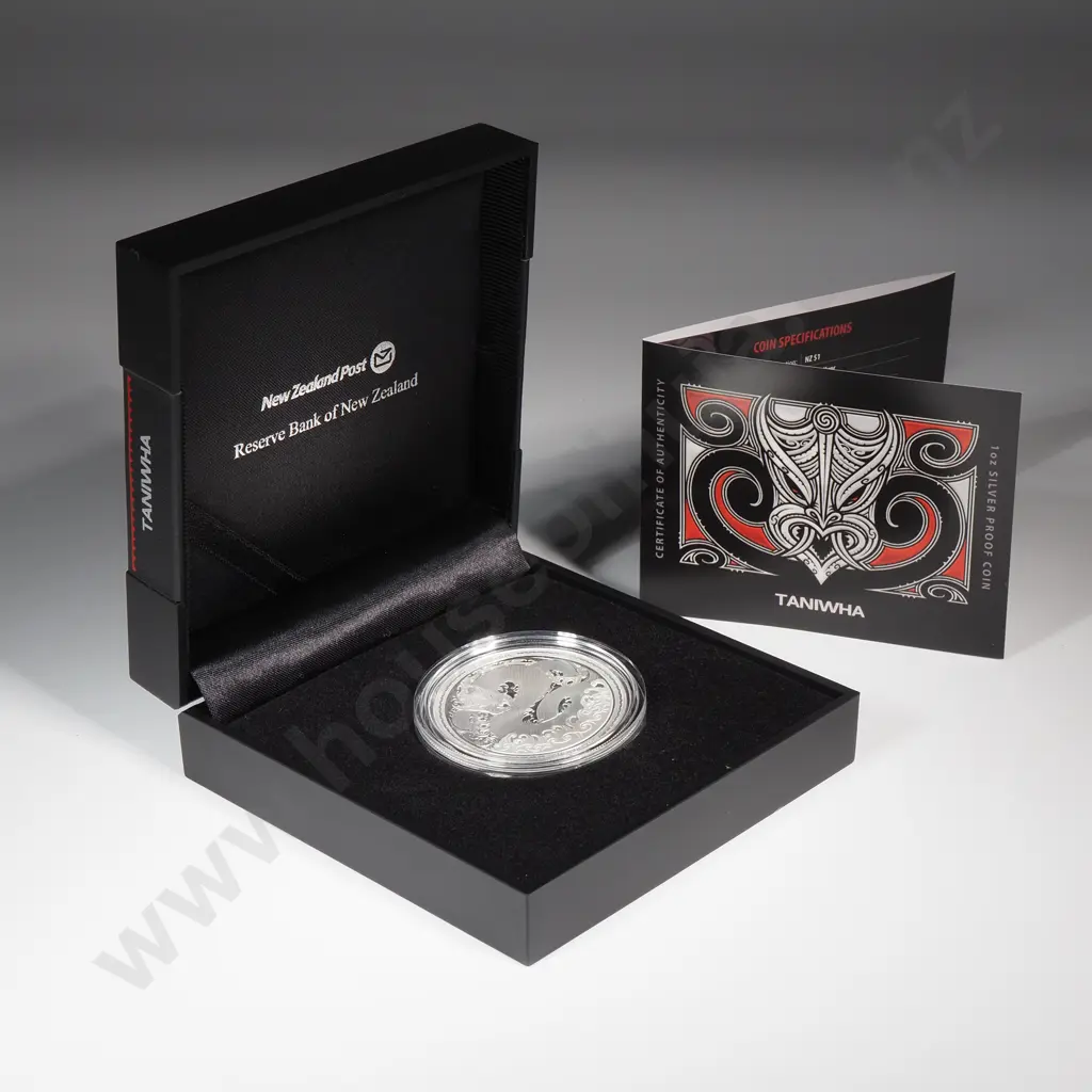 2017 Taniwha One Ounce Silver Proof Coin  Image 1++