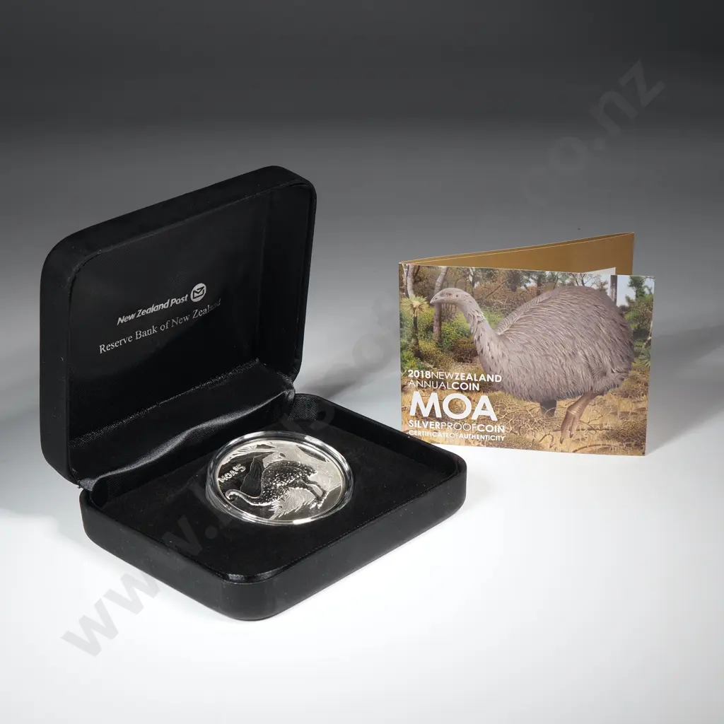 2018 Moa Silver One Ounce Proof Coin CV $200 Image 1++