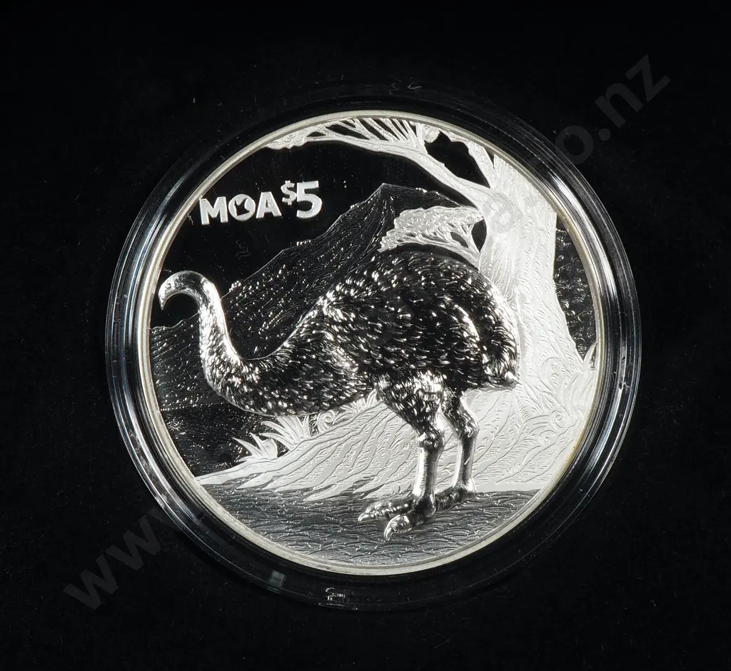 2018 Moa Silver One Ounce Proof Coin CV $200 Image 1++