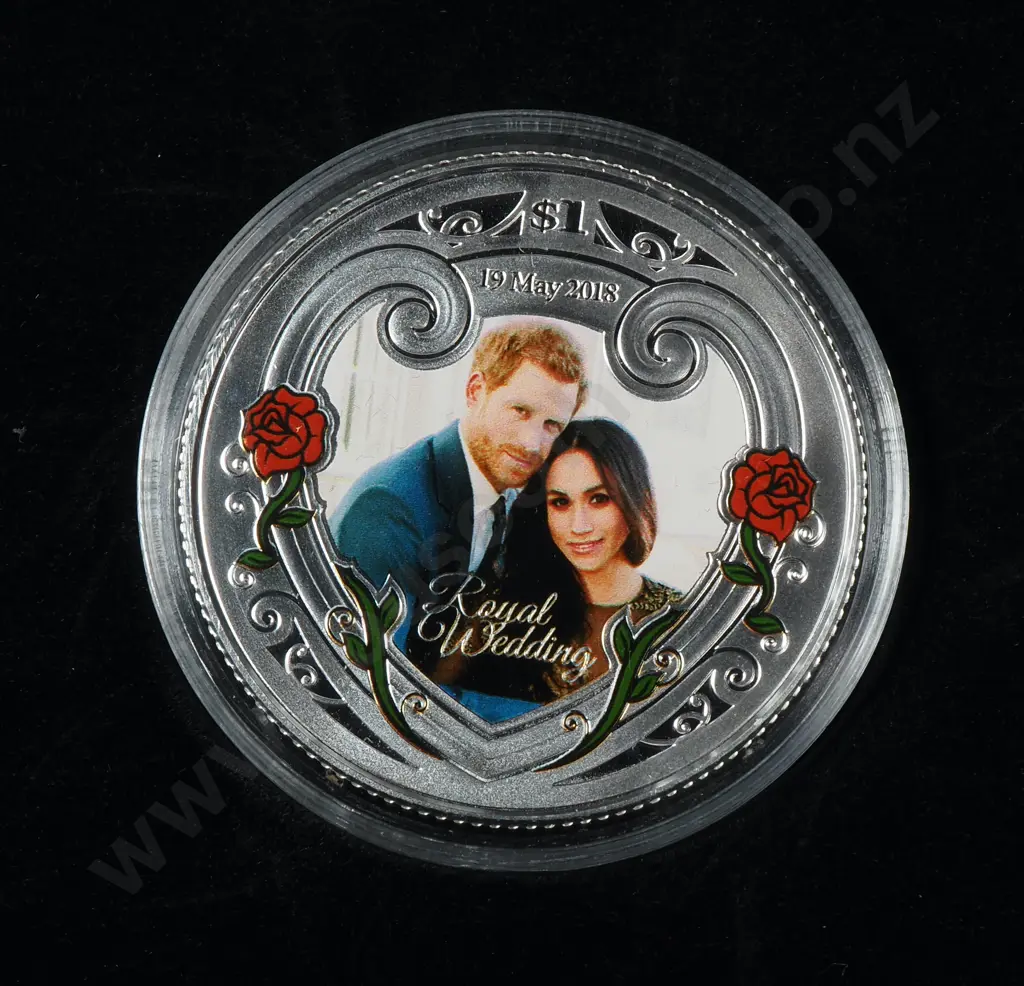 2018 Royal Wedding One Ounce Silver Proof Coin  Image 1++