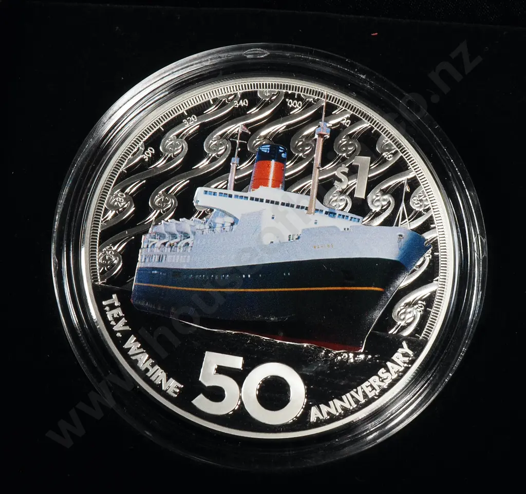 2018 Wahine 50th Anniversary Two Ounce Silver Proof Coin CV $350 Image 1++