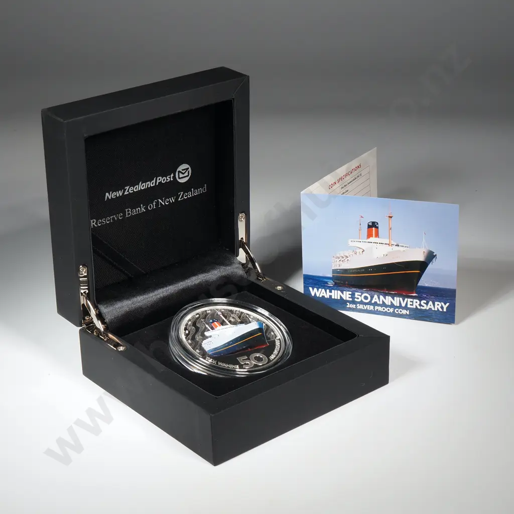 2018 Wahine 50th Anniversary Two Ounce Silver Proof Coin CV $350 Image 1++