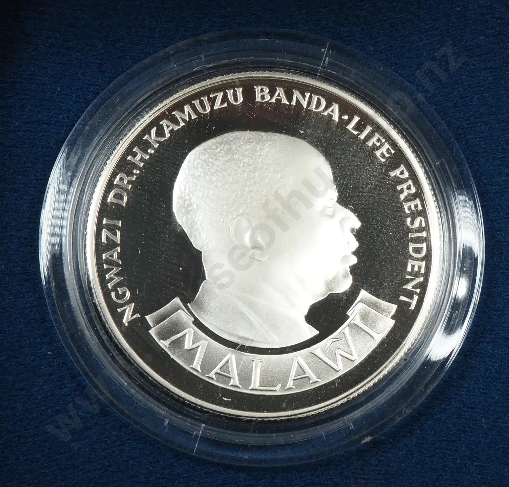 Malawi 1985 proof silver 10 kwacha Image 1++