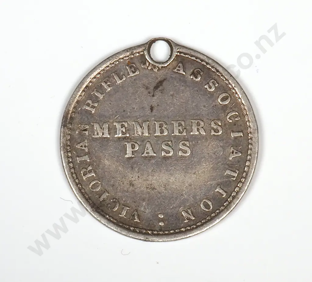 Victorian Rifle Association Members Pass in Silver  Image 1++