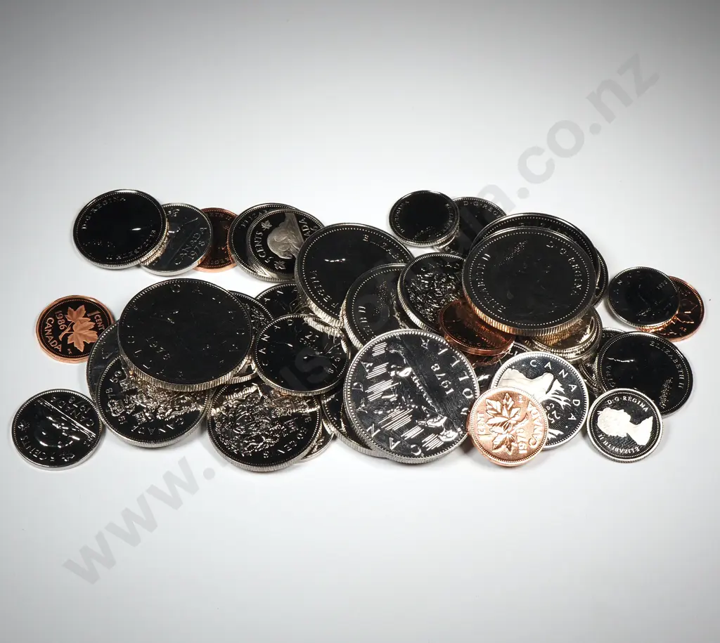 Large Assorted Lot of Proof Canadian Coinage  Image 1++