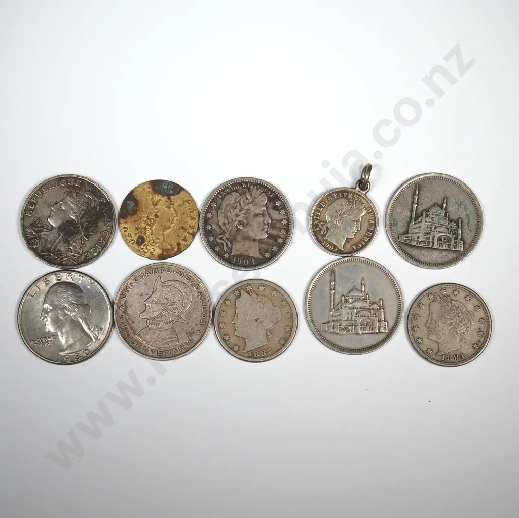 47 Grams of Assorted World Coinage  Image 1++