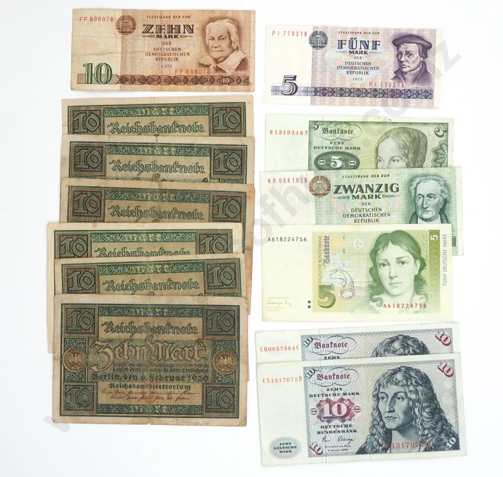 Interesting Lot of German Banknotes  Image 1++