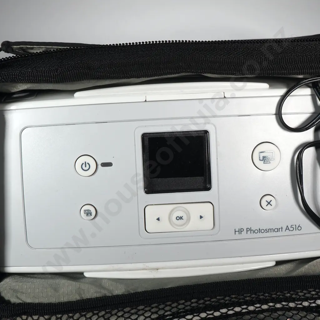 Vintage Hewlitt Packard Photo Printer, Projector Screen & Linguaphone French Course Image 1++