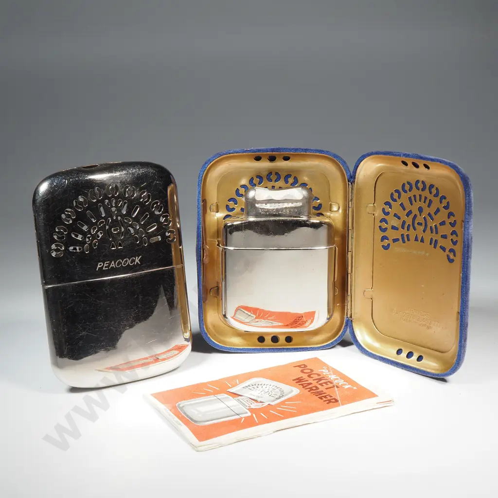 Two Peacock Pocket Warmers Image 1++