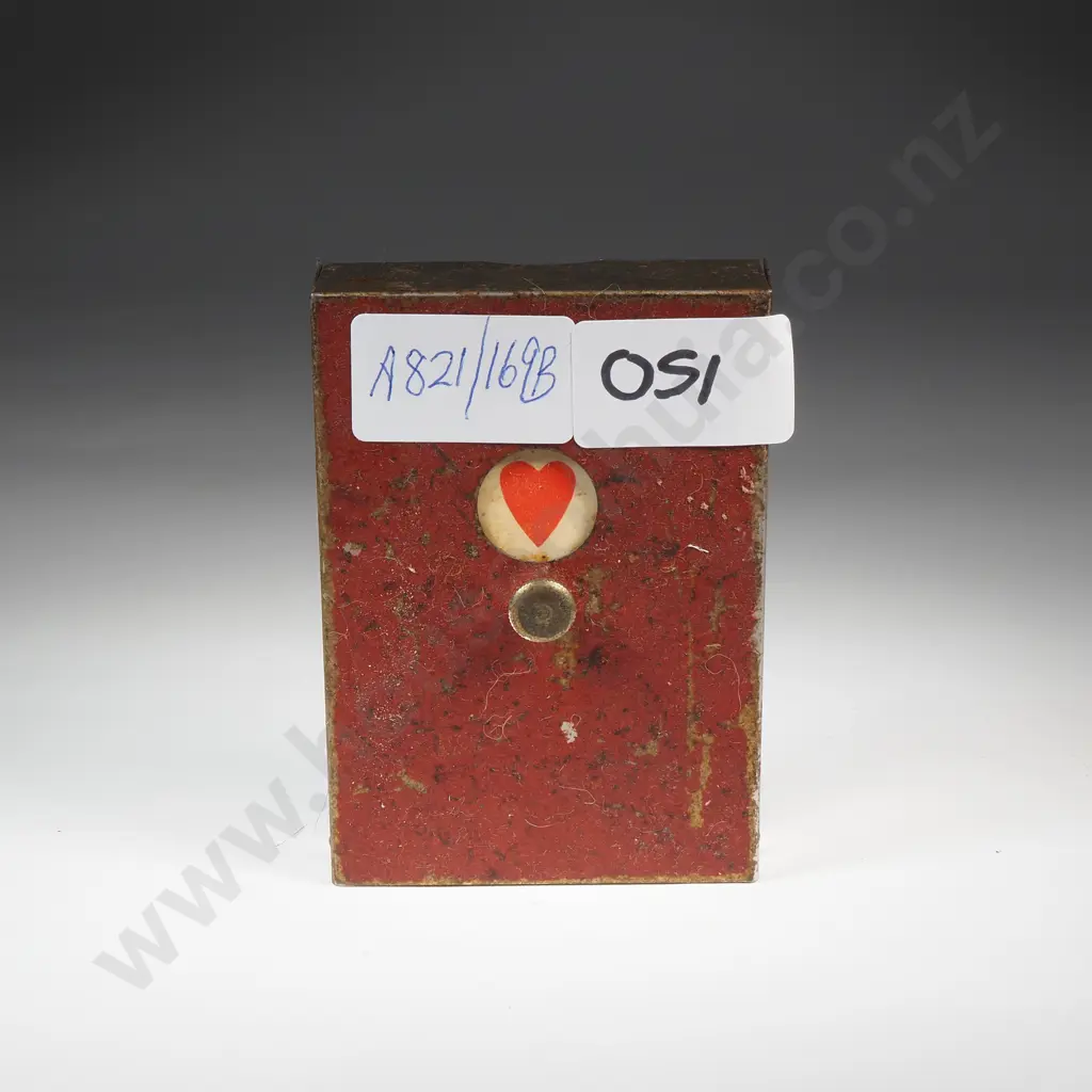 Vintage Playing Cards in Metal Case Image 1++