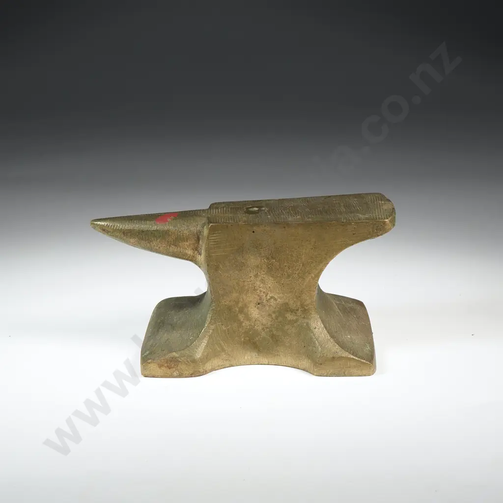 Miniature Brass Anvil  Image 1++