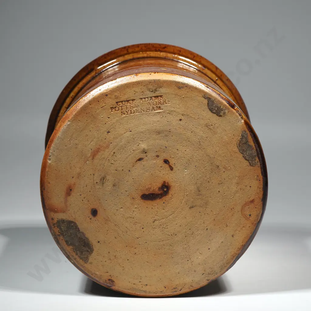 Luke Adams Glazed Lidded Crock  Image 1++