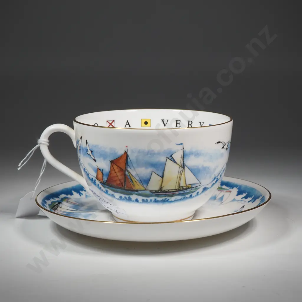 Royal Worcester Cup & Saucer Image 1++