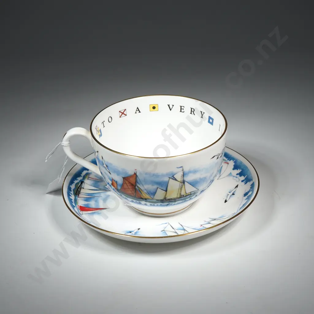 Royal Worcester Cup & Saucer Image 1++
