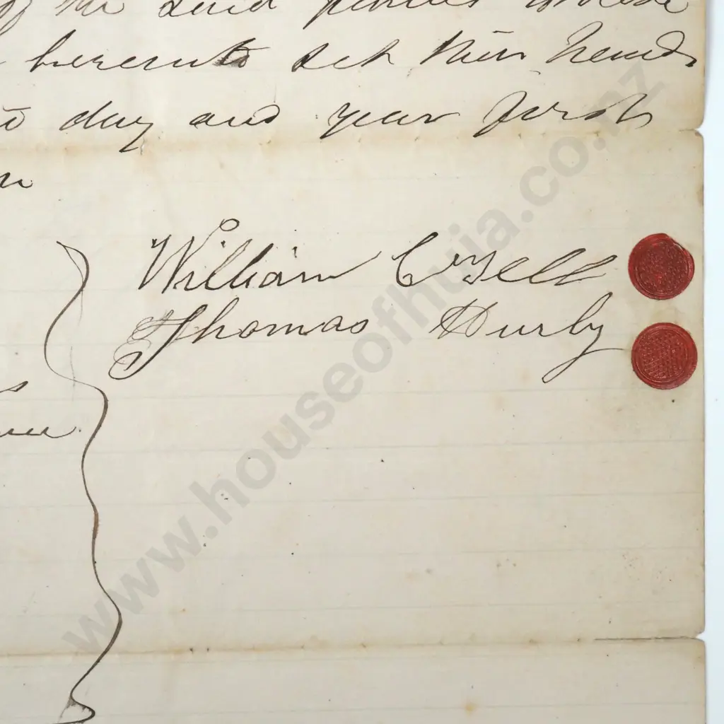 Deed - Canterbury New Zealand - 1878 Image 1++