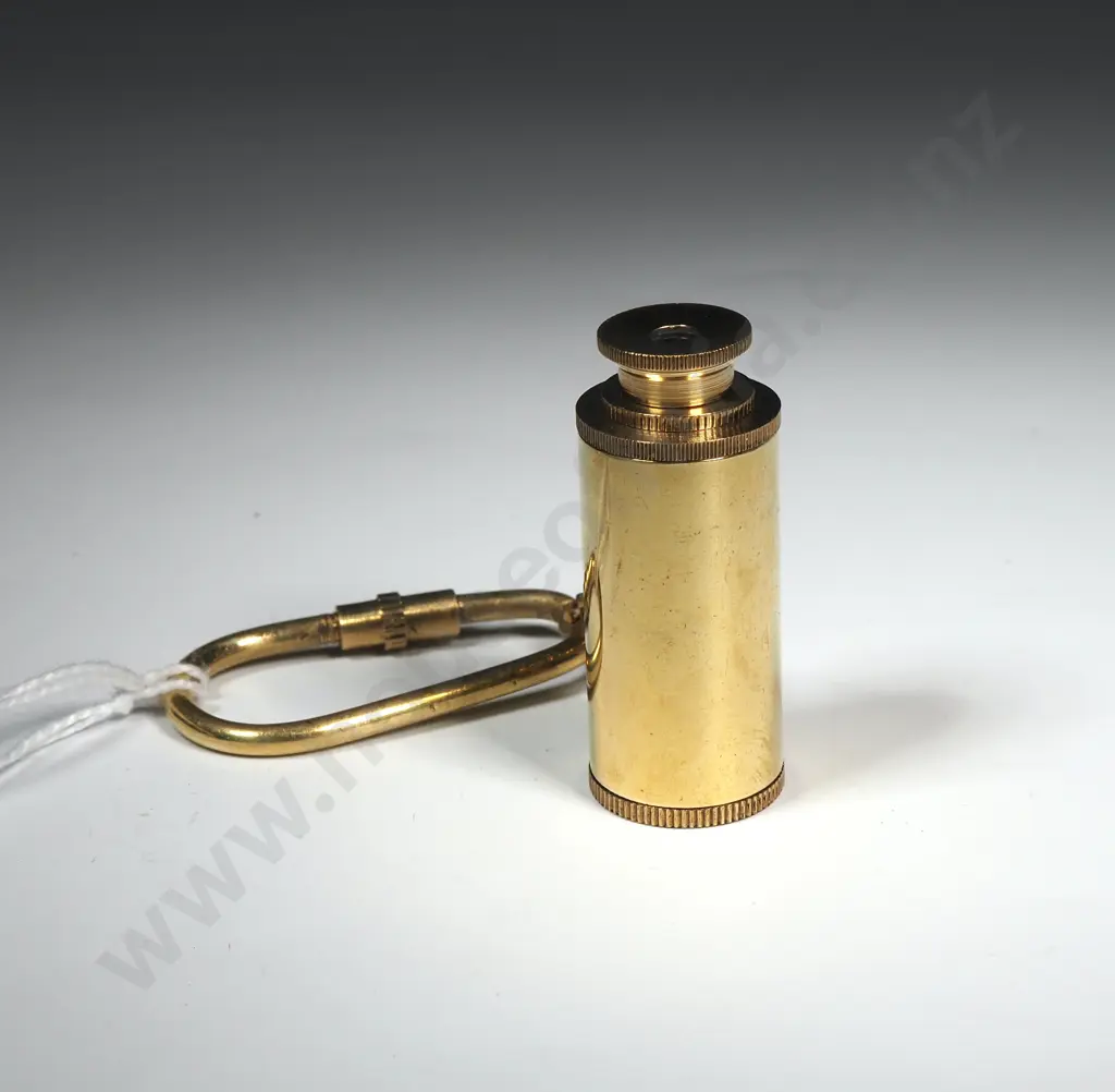 Brass Telescope Key Chain Image 1++