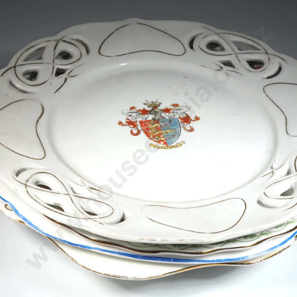 Collection Of Five English China Plates Image 1++