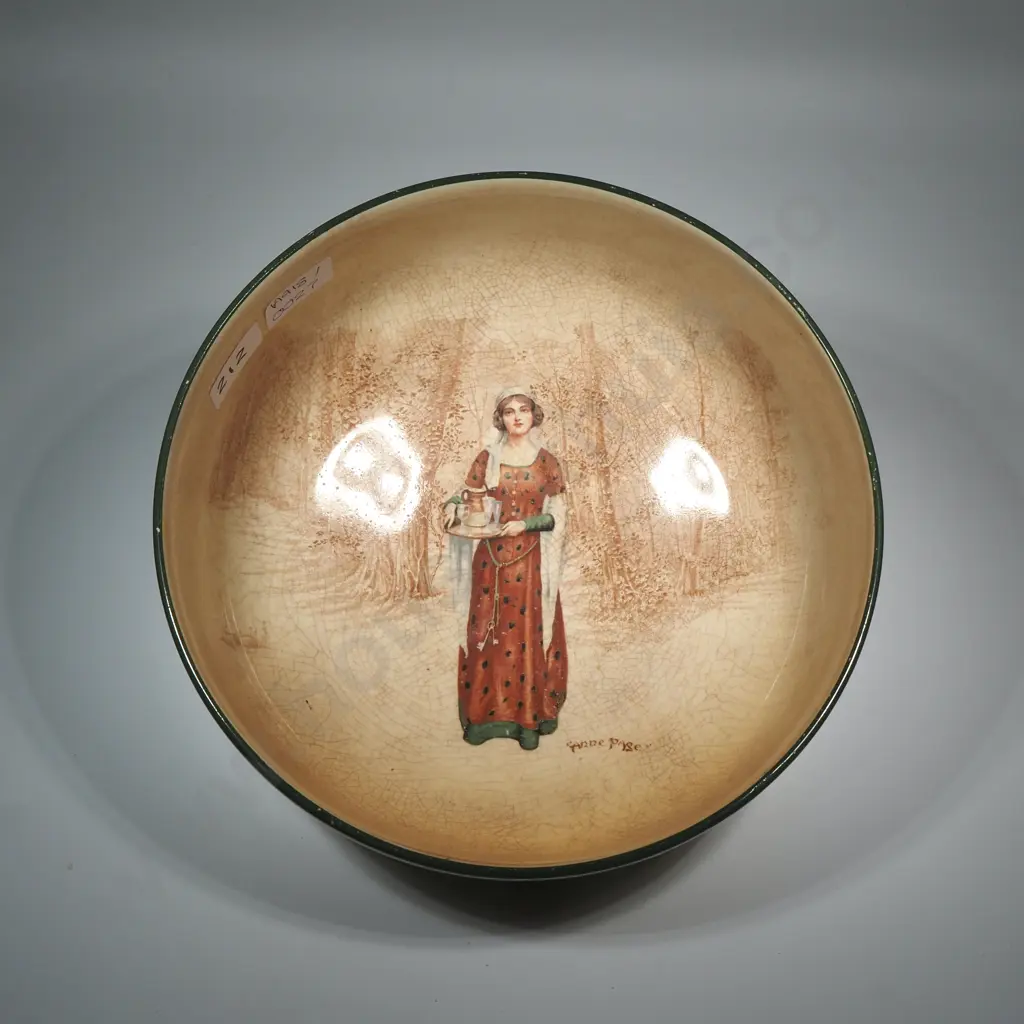 Royal Doulton Shakespeare Series Bowl - Anne Page Image 1++