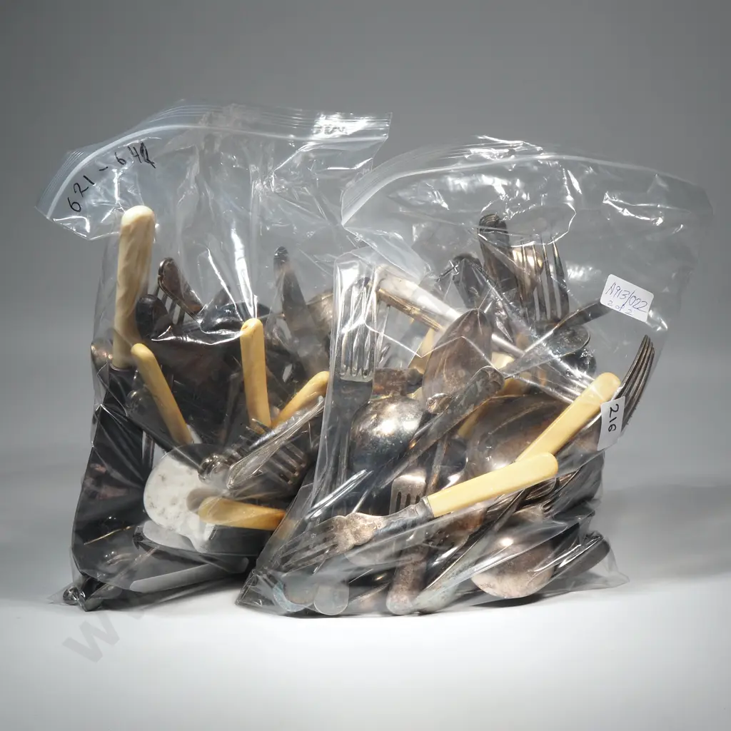 Large Assorted lot of S/P Cutlery Image 1++