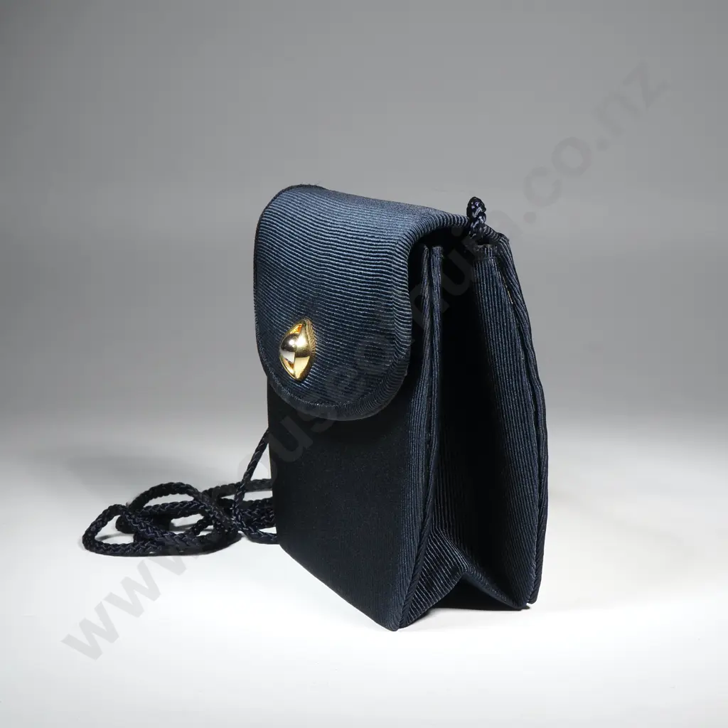 Ladies Small Evening Purse in Navy  Image 1++
